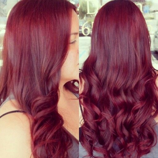 Red Violet Hair